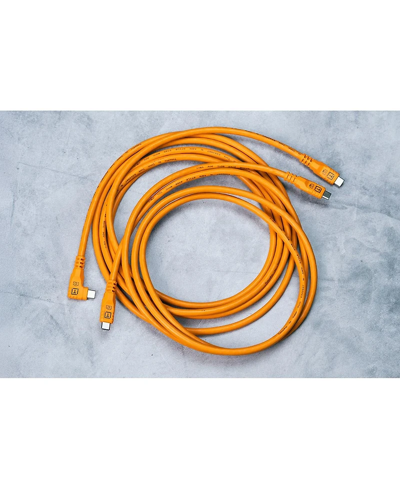 Tether Tools TetherPro Optima 10G 10' Usb-c Straight to Usb-c Straight Cable