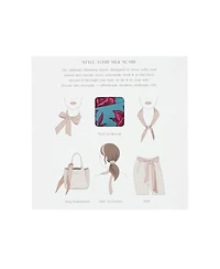 Bespoke Fashion Women's Lucinda Floral Ribbon Scarf