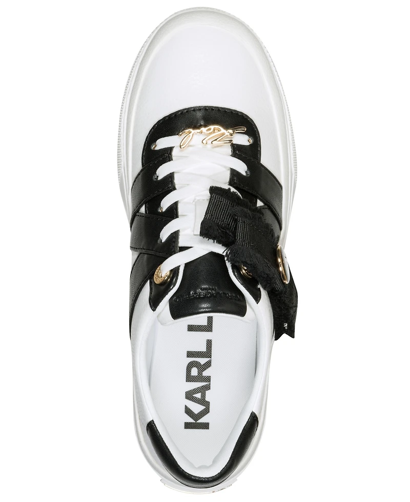 Karl Lagerfeld Paris Women's Greysen Lace-Up Sneakers