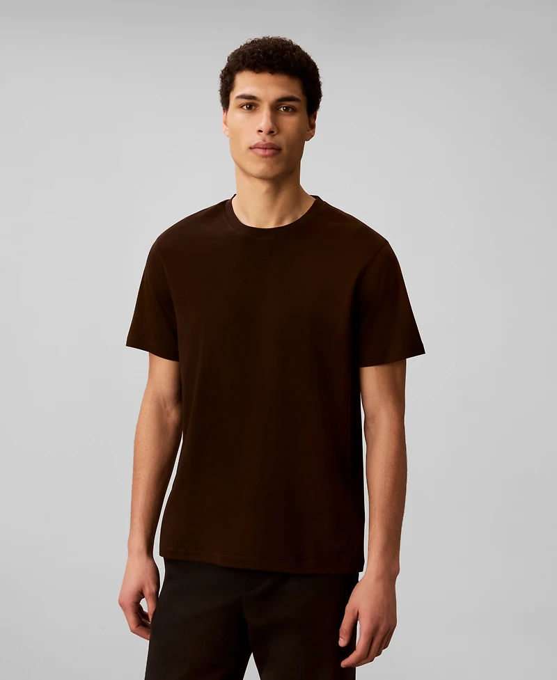 Calvin Klein Men's Short Sleeve Supima Cotton Interlock T-Shirt