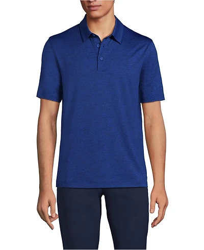 Lands' End Men's Rapid Dry Space Dye Polo Shirt