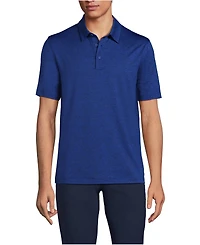 Lands' End Men's Rapid Dry Space Dye Polo Shirt