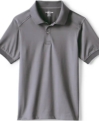 Lands' End Girls Short Sleeve Rapid Dry Polo Shirt