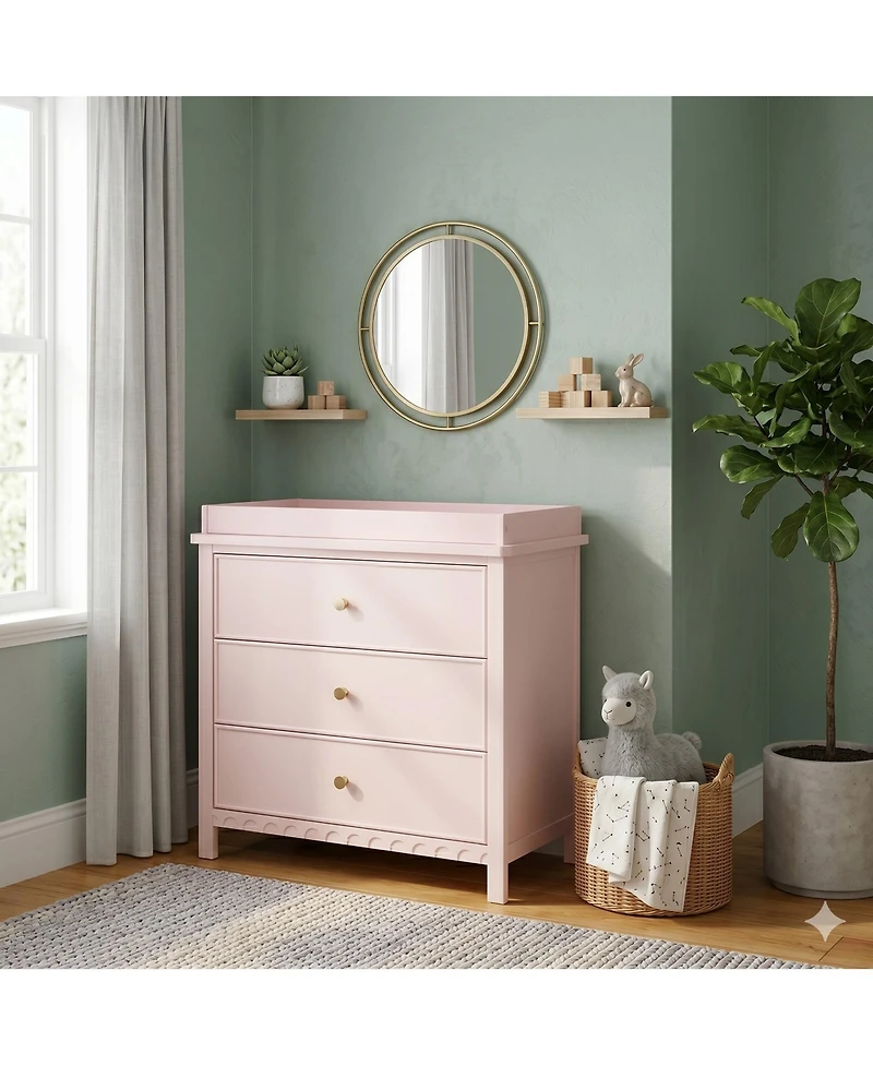 Graco Sasha 3 Drawer Chest with Changing Topper