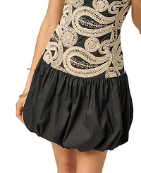 Adrianna Women's Boat-Neck Sleeveless Dress