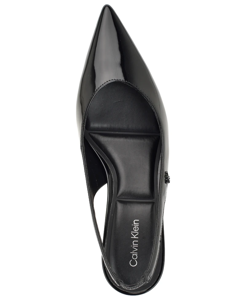 Calvin Klein Women's Emersyn Kitten Heel Slingback Pumps