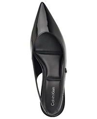 Calvin Klein Women's Emersyn Kitten Heel Slingback Pumps