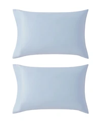 Laura Ashley Solid Satin Bliss Pillowcase Pair
