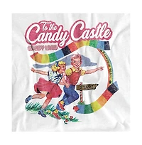 Logovision Men's Candy Land to The Castle T Shirt