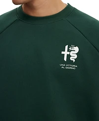 Cotton On Men's Modern Box-Fit Alfa Romeo Sweatshirt