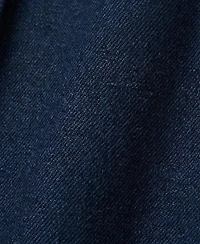 Modenaire Women's Sleeveless Denim Pleated-Hem Dress