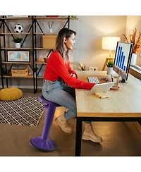 Gouun Adjustable-Height Wobble Active Learning Stool for Office