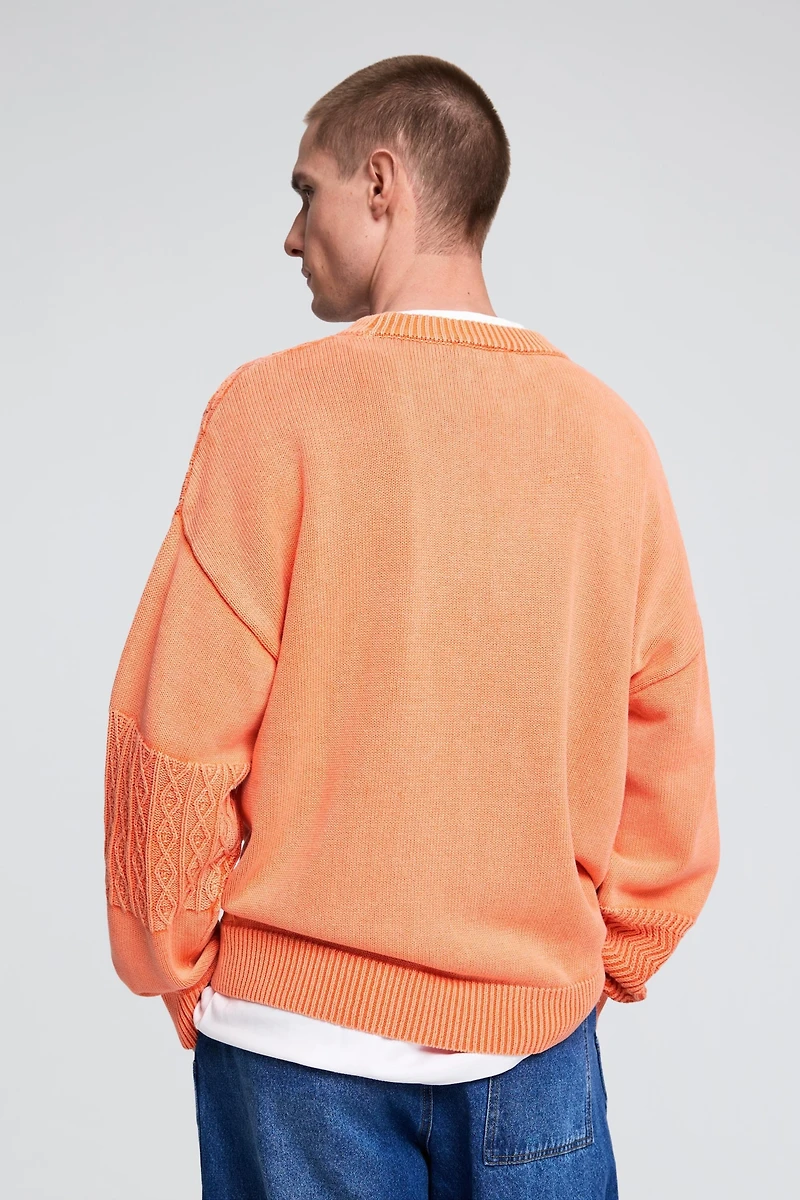 Desigual Men's Plain knit sweater