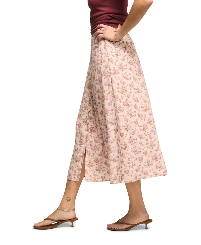Lucky Brand Women's Simone Midi Skirt