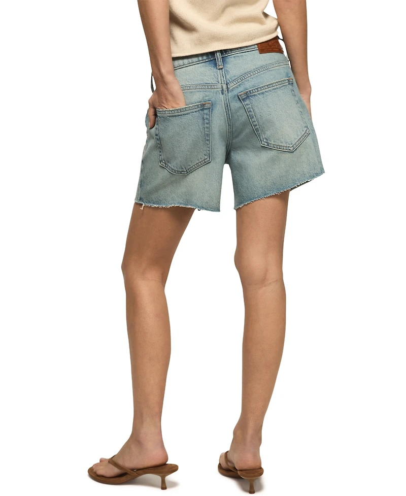 Lucky Brand Women's High-Rise Baggy Shorts