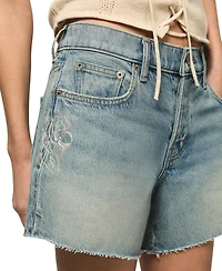 Lucky Brand Women's High-Rise Baggy Shorts