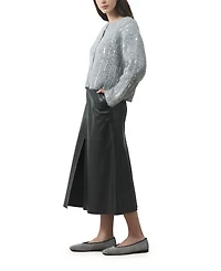 Velez Women's Efos Leather Pencil Skirt