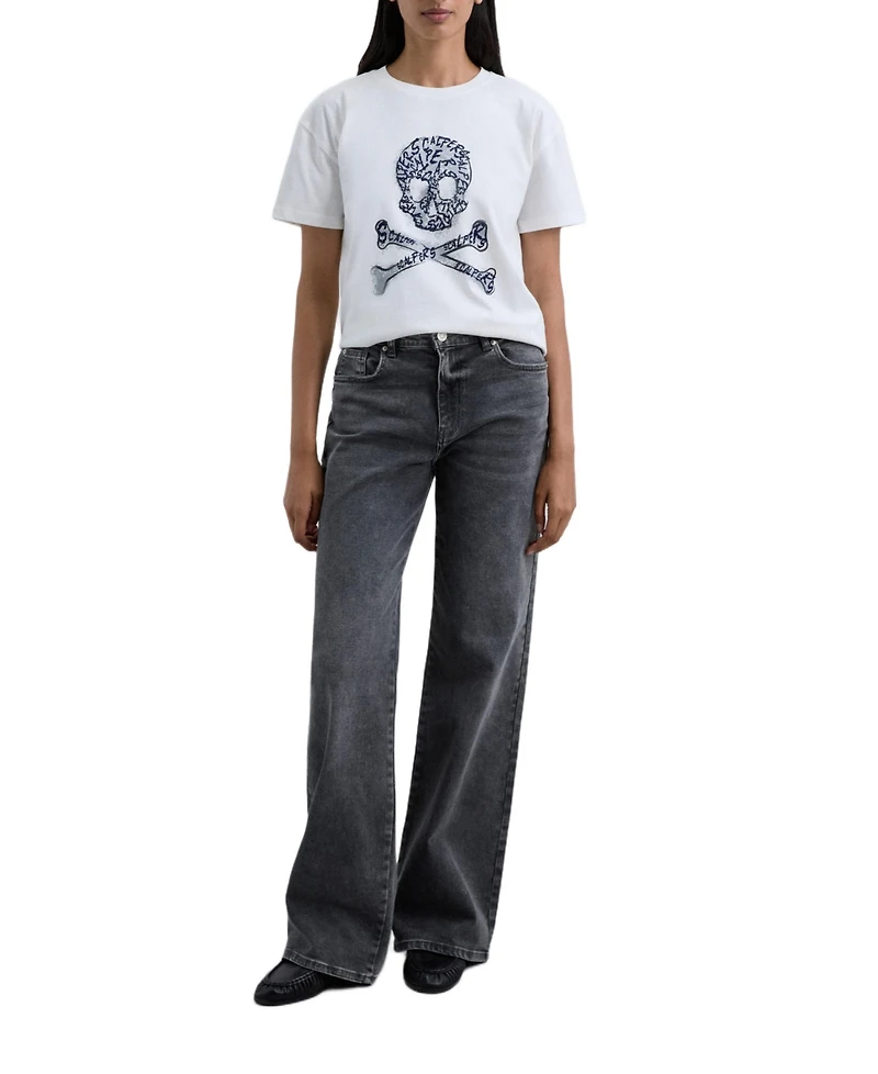 Scalpers Women's Skullflock Tee