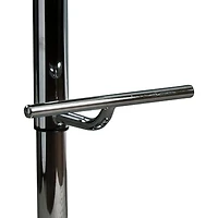 flynama Walnut Bentwood Adjustable Swivel Bar Stool, 36-44" Height
