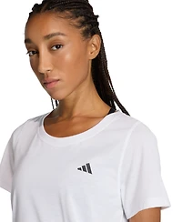 adidas Women's Workout Essentials Seamless Scoop Neck T-Shirt