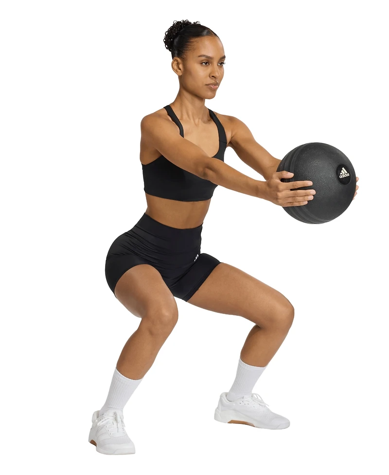 adidas Women's Workout Square Neck Support Bra