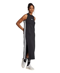 adidas Women's Cotton-Blend Sleeveless Racerback Maxi Dress