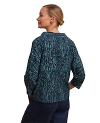 Celtic & Co. Women's Cotton Blend Collared T-Shirt