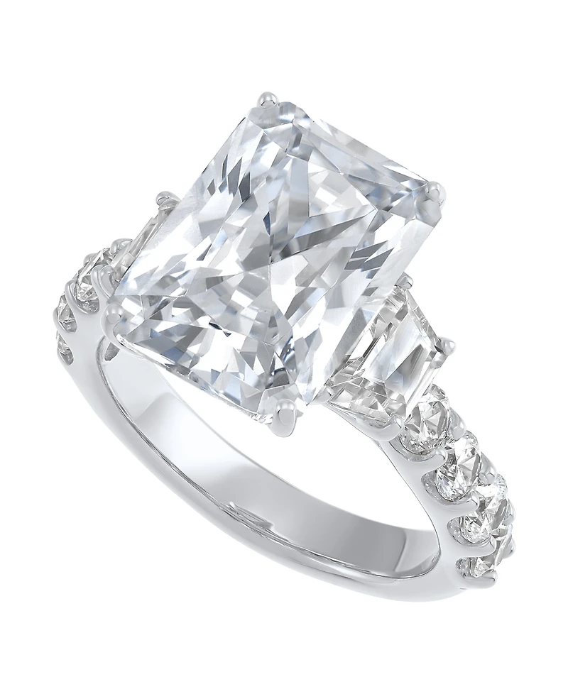 Macy's Igi Certified Lab Grown Diamond (9 ct. t.w.) Ring 14k White Gold
