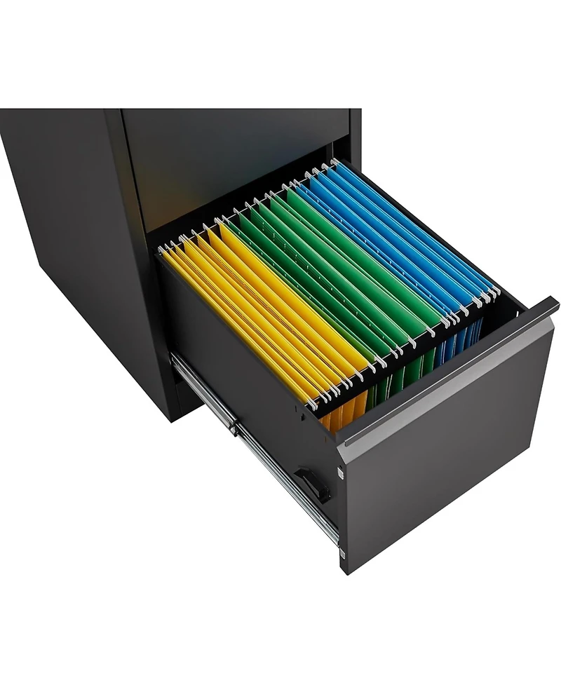 gaomon 4 Drawer Filing Cabinet, Metal Vertical File Cabinet with Lock for Home Office, Heavy Duty Storage for Letter/Legal/A4/F4 Size Files