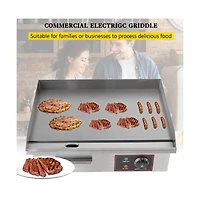 Artudatech 22-Inch Electric Griddle – 3000W Stainless Steel Flat Top with Adjustable Temp