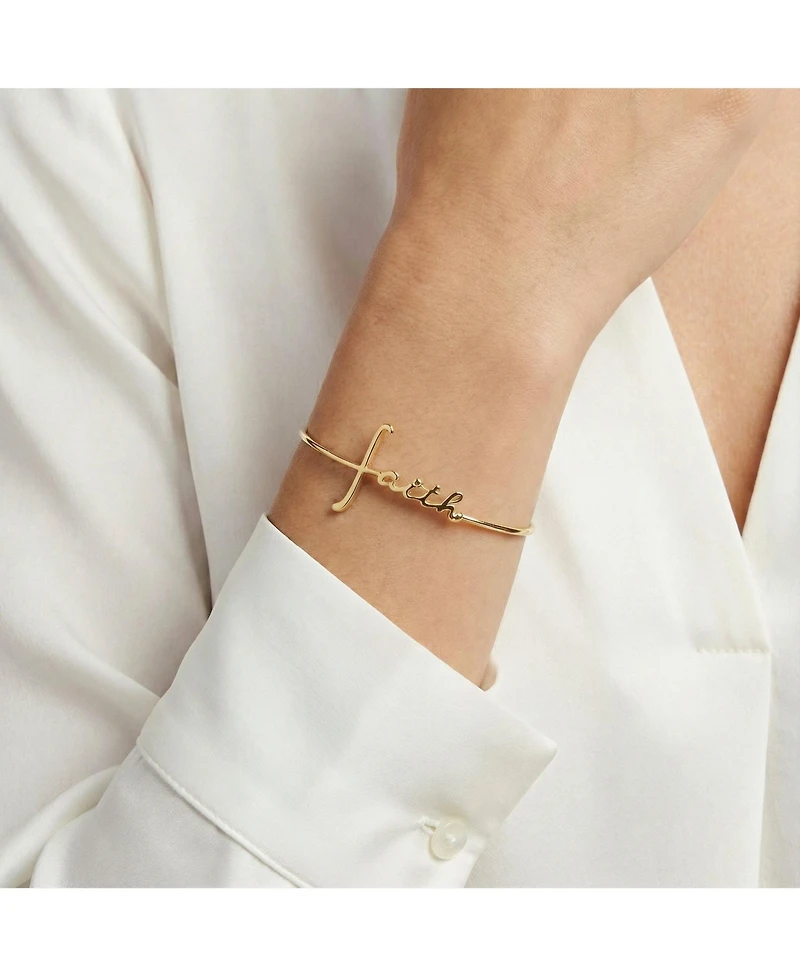 Alex and Ani Faith In-Line Bracelet