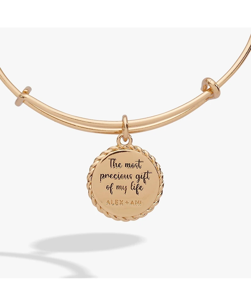 Alex and Ani Daughter 'The Most Precious Gift Of My Life' Charm Bangle