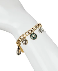 Patricia Nash Gold-Tone Plated Charm Bracelet