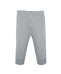 Hudson Baby Toddler Boys Cotton Pants and Leggings, Varsity Sports Stripe
