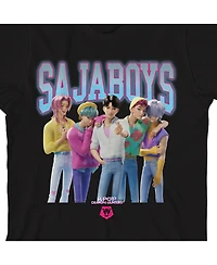KPop Demon Hunters Boys Group Saja Youth Crew Neck Short Sleeve T-shirt