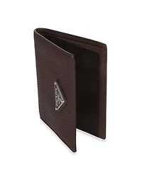 Pre-Owned Prada Brown Saffiano Sienna Bi-Fold Wallet