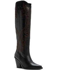 Aldo Women's Revolve Western Block Heel Knee-High Boots