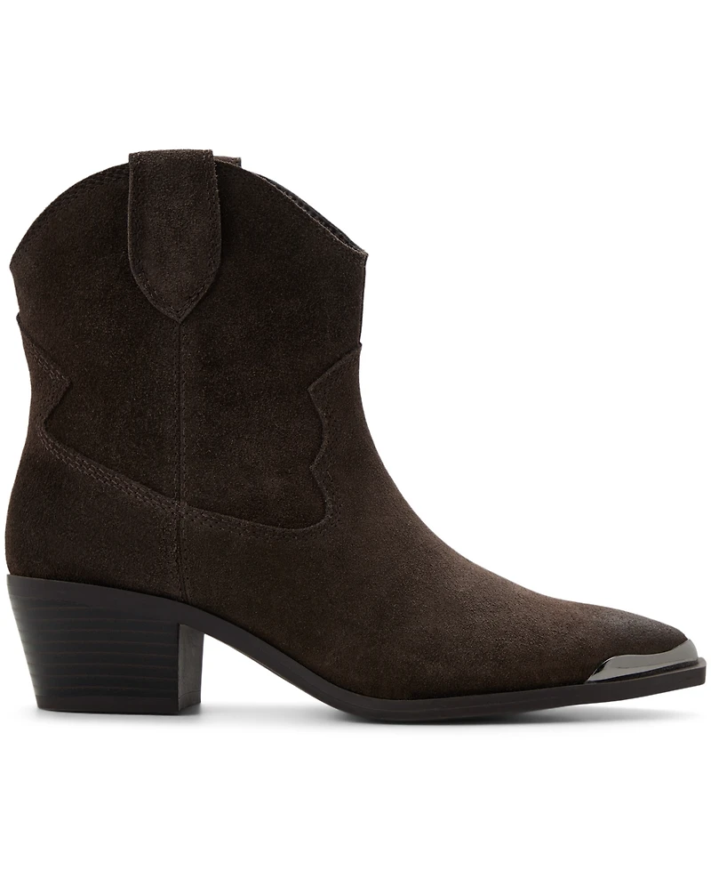 Aldo Women's Valley Western Block Heel Ankle Booties