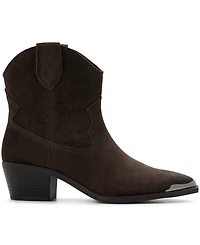 Aldo Women's Valley Western Block Heel Ankle Booties