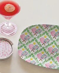 Mariposa Resin Pickleball 10" Trellis Platter
