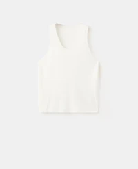 Mango Men's Slim-Fit Cotton Tank Top