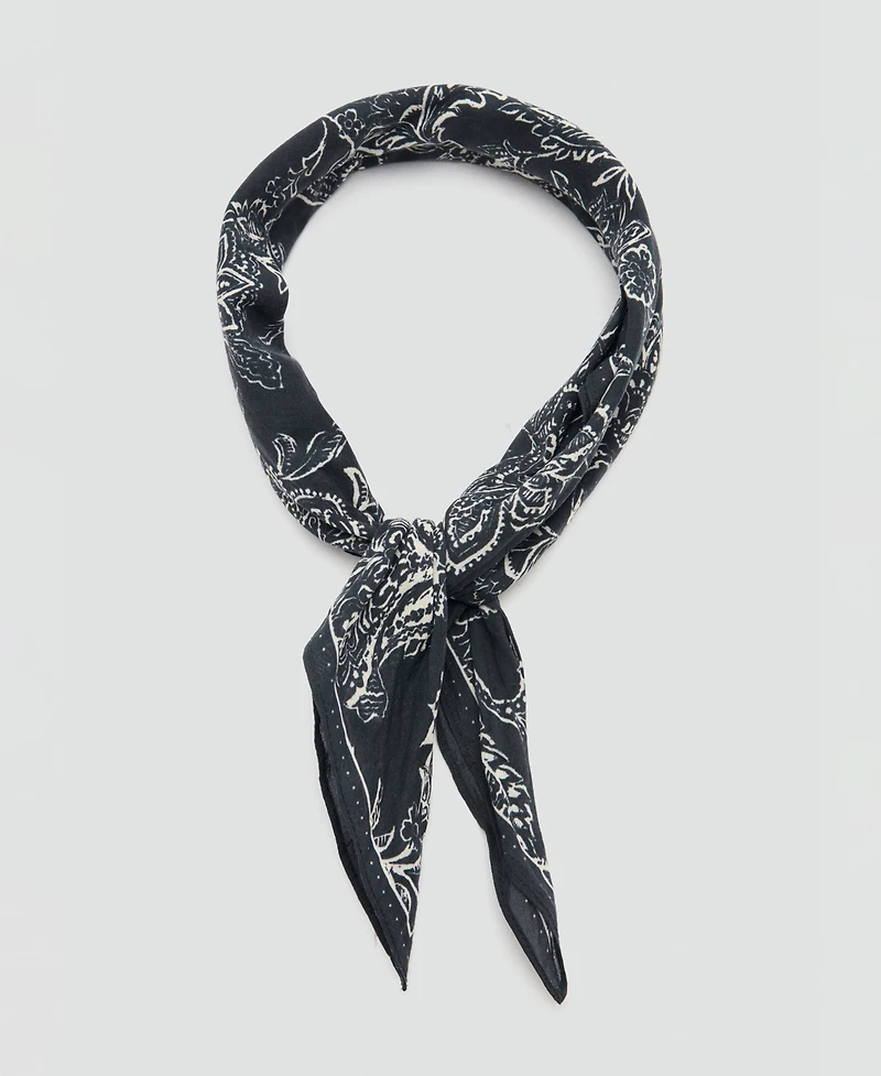 Mango Men's Printed Scarf