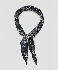 Mango Men's Printed Scarf