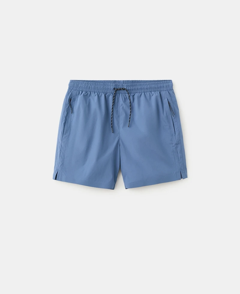 Mango Men's Zip Pockets Swimsuit