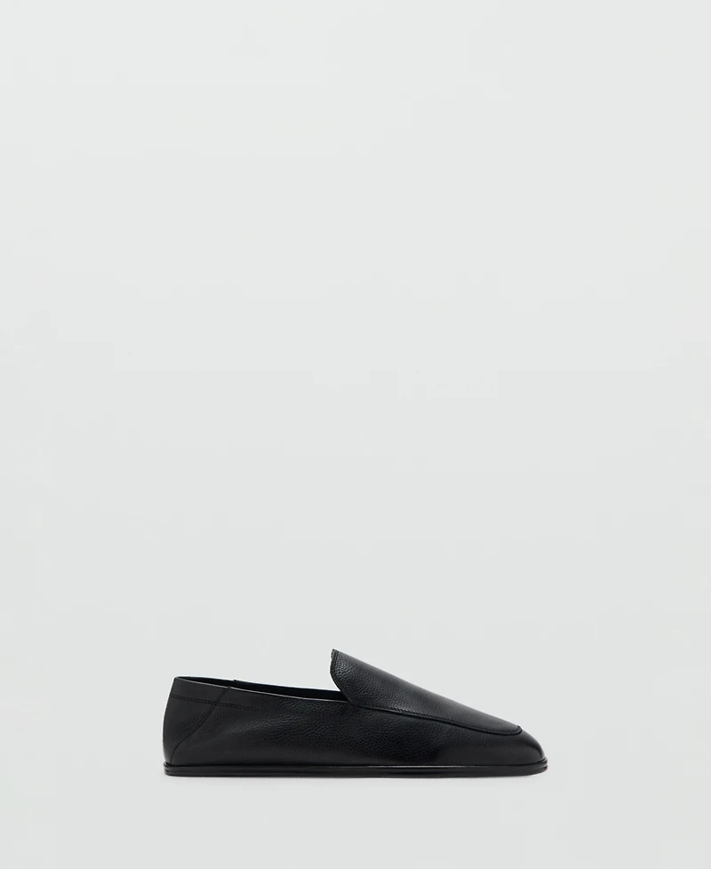 Mango Men's Leather Loafers