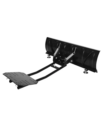 Sugift Snow Plow Kit 48inche Universal Snow Plow Attachment Height and Left-Right Adjustable