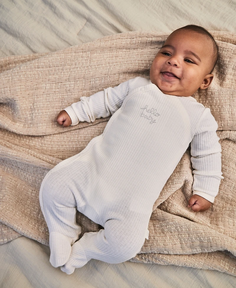 Carter's Baby Girls' or Boys' Hello Snug Fit Sleep & Play