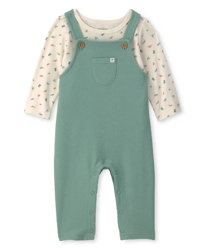 Carter's Baby Boy's Dinosaur Top and Overall 2-Piece Set