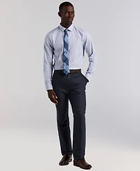 Perry Ellis Men's Classic-Fit Linen Blend Herringbone Pants