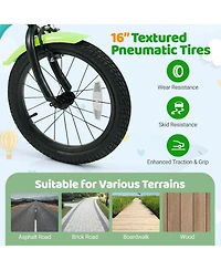Mecale Inch Kids Bike with Training Wheels